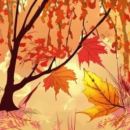 Octobre, le mois des feuilles colorées!